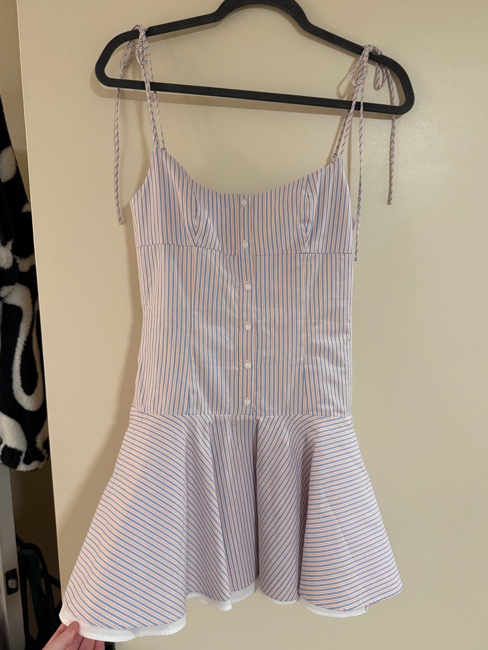 Zara babydoll button dress
